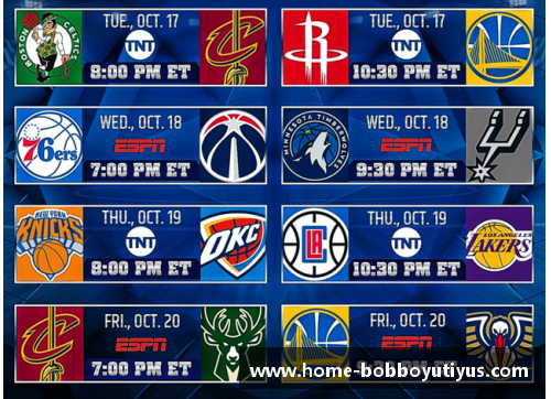 NBA新赛季揭幕日期和赛程安排汇总